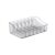 Syyavrrta Maximize Counter Space with 7-Slot Narrow Spice Rack, Compact PP Plastic Organizer for Cabinets and Shelves