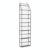 Syyavrrta Over-the-Door Shoe Organizer with 5 Clear PVC Tiers for Closet and Entryway Storage (1 Pack)