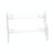 Syyavrrta Shelf Divider Acrylic, Clear No-Drill Vertical Organizer for Wardrobe and Cabinet Storage (1 Piece)