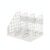 Syyavrrta Sort Mail and Documents with This 3-Slot Portable File Organizer, PP Plastic Desktop Storage Rack with Handle