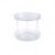 Syyavrrta Vanity & Kitchen Counter Organizer, Clear PET Rotating Storage Tray with 360-Degree Spin Base for Fridge, Desktop, and Cabinet