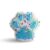 Taba Jelly Squishies Party Paw – FuFu Squeeze Figure with Custom Decorations – Stretchy Sticky Novelty Collectible with Reusable Storage Pouch