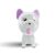 Taba Jelly Squishies Petey Puppy – FuFu Squeeze Figure with Custom Decorations – Stretchy Sticky Novelty Collectible with Reusable Storage Pouch