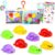 Taba World Mini Squishy Toys Set – 8 Pc Bundle with 4 Ladybug and 4 Spider Stress Relief Squeeze Fidgets Plus Stickers, More | Taba World Squishy Fidget Toy Party Favors for Boys, Girls