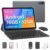 Tablet 10 Inch, Android 16 Tablet with Keyboard, 16GB RAM + 32GB, Gray