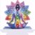 Tabletop Diamond Art Kits for Adults – Chakra Lotus Diamond Painting Figurines Ornaments, DIY 5D Diamond Art Statues Diamond Dots Sculpture Special Shaped Paintings with Diamonds Gem Art and Crafts