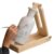 Tabletop Display Stand Wooden 360 Degree Rotation Adjustable