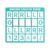 Tabletop Mahjong Learning Board for Beginners, Practice Board for Piece Arrangement, Home Table Play and Hobby Use Mahjong Setup Tabletop Trainer Learning Accessory Home Game Room Drill Hand Layout