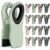 TACGEA 16 Pack Bag Clips, Magnetic Chip Clips, Neutral Colors