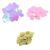 Tachiuwa 390pcs DIY Shiny Round Loose Sequins Paillettes Sewing DIY Crafts