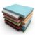 Tachiuwa Imitation Leather Texture Cardstock Printing Paper Cover Paper Binding Paper With Wood Pulp Finish For Office Presentations Crafting School Projects, Lake Blue
