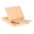Tachiuwa Portable Box Easel Case Organizer Kit with Adjustable Tabletop Drawer Dividers Made of Beech and Leather Suitable for Classroom use Travel Painting, Style to 2