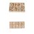 Tachiuwa Wooden Numbers Kids Learning Numbers Wood Shapes Craft Pieces with Divider Tray Natural Wood for Counting Games Sorting Practice Math