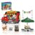 Taco&Burgers Food Truck Building Set City Street Food Cart Block Kit