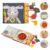 Taf Toys Sensory Busy Book for Babies 6-12 Months, Montessori Busy Book Toddlers 1-3, Interactive Sensory Activity Book with Pop-It, Baby-Safe Mirror – Promotes Fine Motor Skills & Sensory Curiosity.