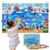 Taika 70Pcs Ocean Creatures Felt Story Board Set, 43x28inches Flannel Board