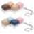 Taiyin 2 pcs Keyboard Toy Clicker Keyboard Fidget Keychain Decompression Toys Button Stress Relief Gifts for Adult to Relief Stress Pass the Time(Morandi Color,Z Style)