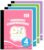 Taja 4 Pack Primary Composition Notebook K-2, Cute Composition Book Primary Ruled, 9-3/4″ x 7-1/2″, 160 Pages (80 Sheets), Perfect for School Office Supplies, Pastel Colors