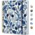 Taja Large Spiral Lined Journal for Women, 8.5″ x 11″ Notebooks for Work Collge Ruled, A4 Aesthetic Cute Journaling Notebooks for Writing, Plastic Cover, Blue Heirloom