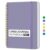 Taja Lined Spiral Journal Notebook for Women & Men, 140 Pages, College Ruled Hardcover Notebook for Work & Note Taking, Journals for Writing, A5 (6″ x 8″) – Dusky Lilac