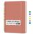 Taja Lined Spiral Journal Notebook for Women & Men, 140 Pages, College Ruled Hardcover Notebook for Work & Note Taking, Journals for Writing, A5 (6″ x 8″) – Muted Clay