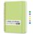 Taja Lined Spiral Journal Notebook for Women & Men, 140 Pages, College Ruled Hardcover Notebook for Work & Note Taking, Journals for Writing, A5 (6″ x 8″) – Avocado Green