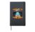 Take Me To Your Sushi UFO Alien Intergalactic Cuisine Lovers Hardcover Journal, Black