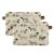 Takiito Cute Sheep Storage Bin for Organizing Shelves, Fabric Storage Basket with Sturdy Handles for Closet Shelf Dormitory Organizer, 2 Pack