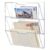 Takywep Mail Sorter Organizer for Office and School Supplies, Desk Mail Sorting Rack, Letter and Document Management, for Home Office School