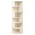 Tall Corner Shelf, 6 Tier Freestanding Bookcase for Home