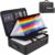 Tamfile Fireproof Document Box with Lock, Heat Insulated Safe Money Bag