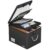 Tamfile Fireproof Document Organizer Box with Accordion File Folder,Black