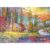 TangComplete – Mountain Village Sunset Puzzles for Adults 500 Piece, Jigsaw Puzzles for Adults, Adult Challenging Game Toys, Impossible Puzzle, Family Decoration, Educational Puzzle