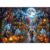 TangComplete Halloween Clown Puzzles for Adults 1000 Pieces, Letters on Back, Impossible Hard Difficult Challenging, Precise Interlocking Pieces, Home Wall Decoration