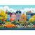 TangMosaic 1000 Piece Puzzle for Adults, Small Town Scenery Jigsaw Puzzle, Impossible Puzzles Game, Interlock Perfectly No Dust, Home Decoration Puzzle, Gifts for Easter Father’s Mother’s Day
