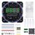 TAOMANSS Smart Digital Clock Electronics Set with Timekeeping, Green