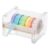 Tape Dispenser Cutter – Roll Holder Organizer with 5pcs Rolls Desktop