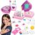 Tattoo Maker for Kids, DIY Temporary Tattoos Art and Crafts Kit with Markers, Toys for Girls Ages 5-10, Birthday Gifts