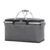 TBNLASS Outdoor Picnic Multifunctional Insulation Basket Car Portable Fast Food Bag(Black,Small)