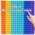 TDDTLA Multiplication Table Rainbow Math Game Toy Push P0PP Restless Toy Bubble Restless Game for Learning Math Multiplication Calculation Operations [15×15 Multiplication Table]