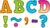Teacher Created Resources Brights 4Ever Bold Block 3″ Magnetic Letters