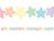 Teacher Created Resources Pastel Pop Stars Die-Cut Border Trim