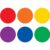Teacher Created Resources Spot On Floor Markers: Colorful Circles – 4” (TCR77544)