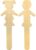 Teacher Created Resources STEM Basics: People-Shaped Craft Sticks – 50 Count