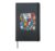 Teacher First Day Energy Back To School Womens Hardcover Journal, Black