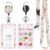 Teacher Floral Lanyard with ID Badge Holder and Retractable Badge Reel