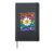 Teacher Groovy Daisy Retro Back To School Last Day Of School Hardcover Journal, Black