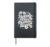 Teacher Helping Tiny Humans Bloom Hardcover Journal, Black