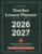 Teacher Lesson Planner 2026-2027 (Canadian Edition): CA Edition Weekly and Monthly Lesson Plan Book for Middle and High School Teachers | 48 Dated … Spreads, 8 Class Rosters, Assessment Overview
