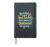 Teacher Pencil Sharpener Goes Round Back To School Hardcover Journal, Black
